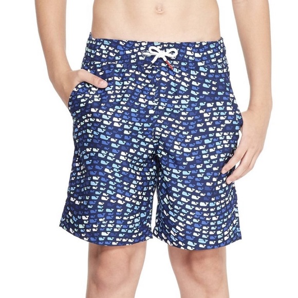 NWT Boys’ School of Whales swim trunks - Picture 2 of 3